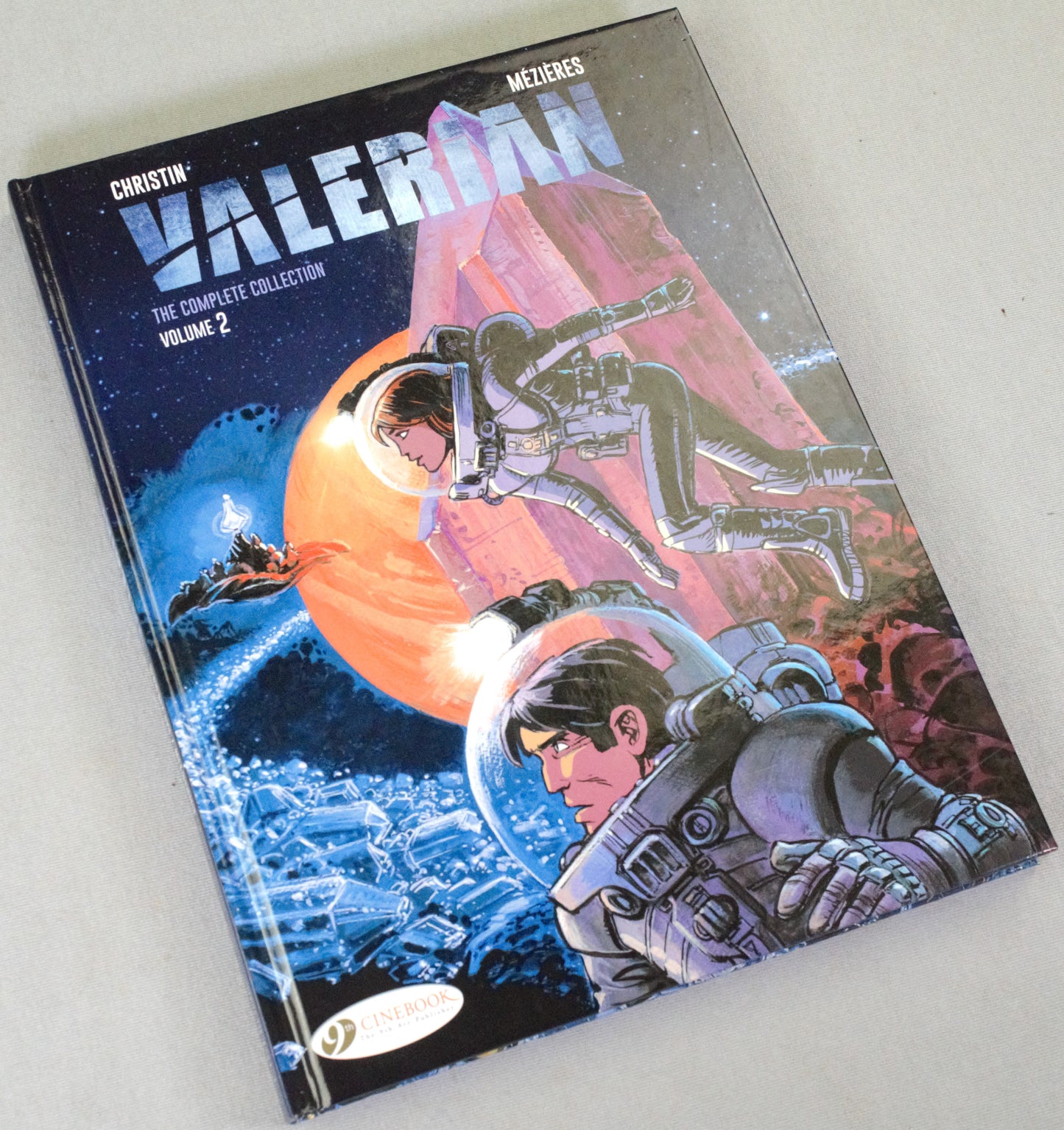 Valerian The Complete Collection Volume 2 - Cinebook UK Hardback Comic Book by Mezieres & Christin