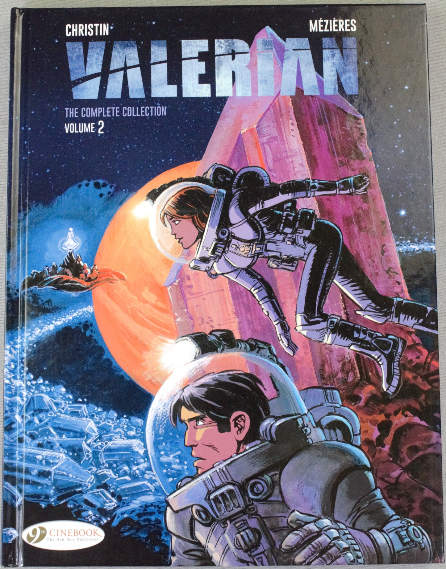 Valerian The Complete Collection Volume 2 - Cinebook UK Hardback Comic Book by Mezieres & Christin