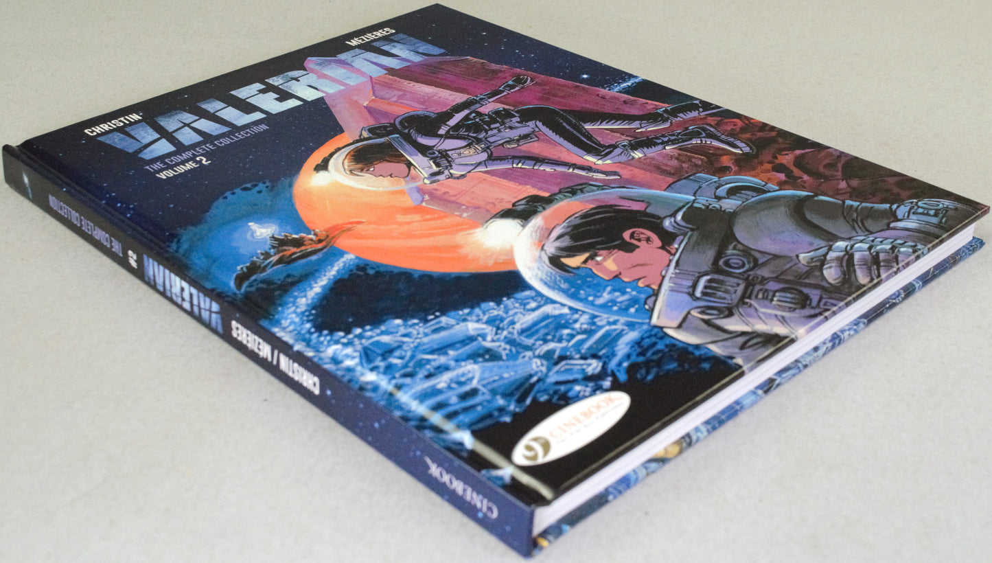 Valerian The Complete Collection Volume 2 - Cinebook UK Hardback Comic Book by Mezieres & Christin