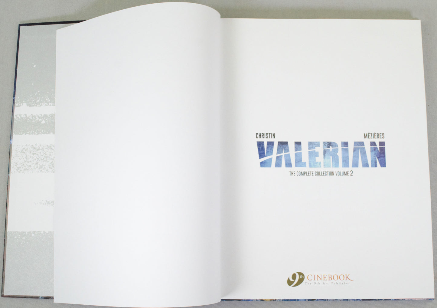 Valerian The Complete Collection Volume 2 - Cinebook UK Hardback Comic Book by Mezieres & Christin