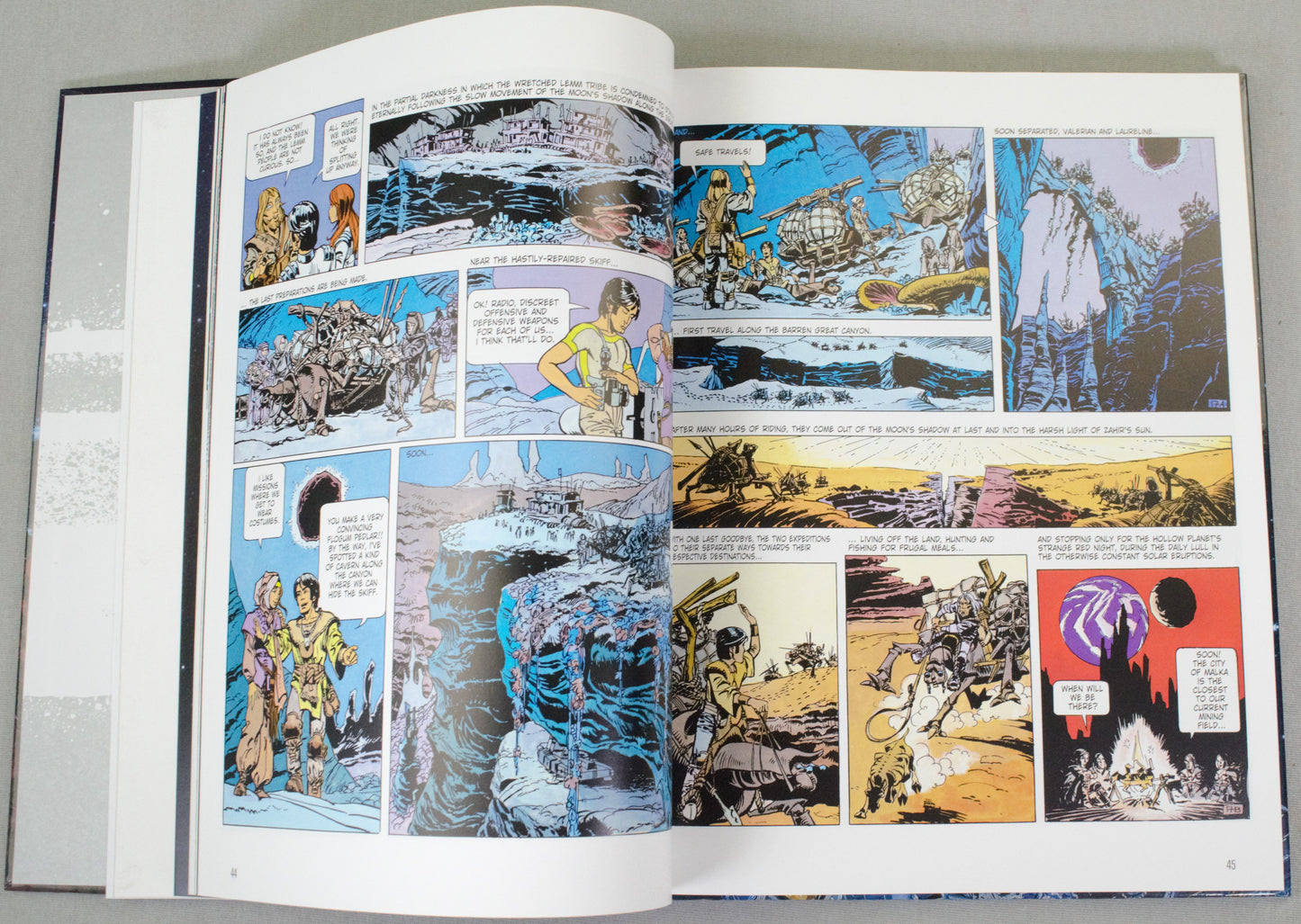 Valerian The Complete Collection Volume 2 - Cinebook UK Hardback Comic Book by Mezieres & Christin