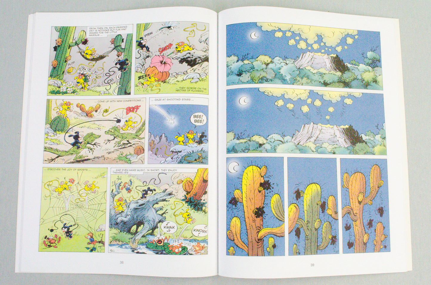 Marsupilami Volume 4 (The Pollen Of Monte Urticando) UK Cinebook Paperback Edition