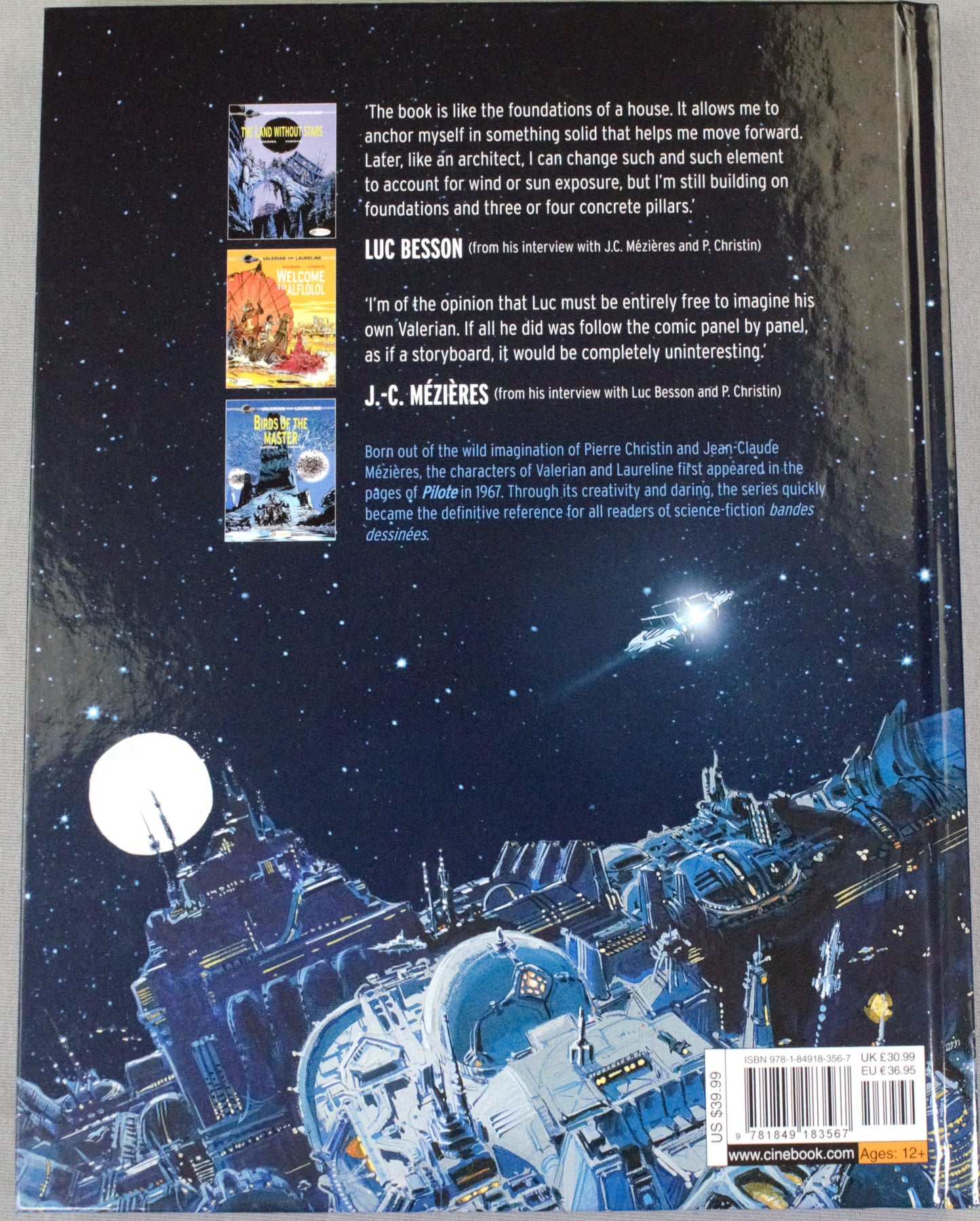 Valerian The Complete Collection Volume 2 - Cinebook UK Hardback Comic Book by Mezieres & Christin