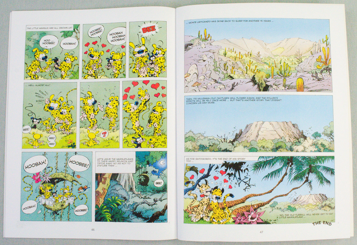 Marsupilami Volume 4 (The Pollen Of Monte Urticando) UK Cinebook Paperback Edition