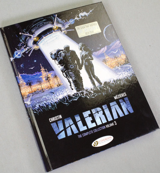 Valerian The Complete Collection Volume 3 - Cinebook UK Hardback Comic Book by Mezieres & Christin (Copy)