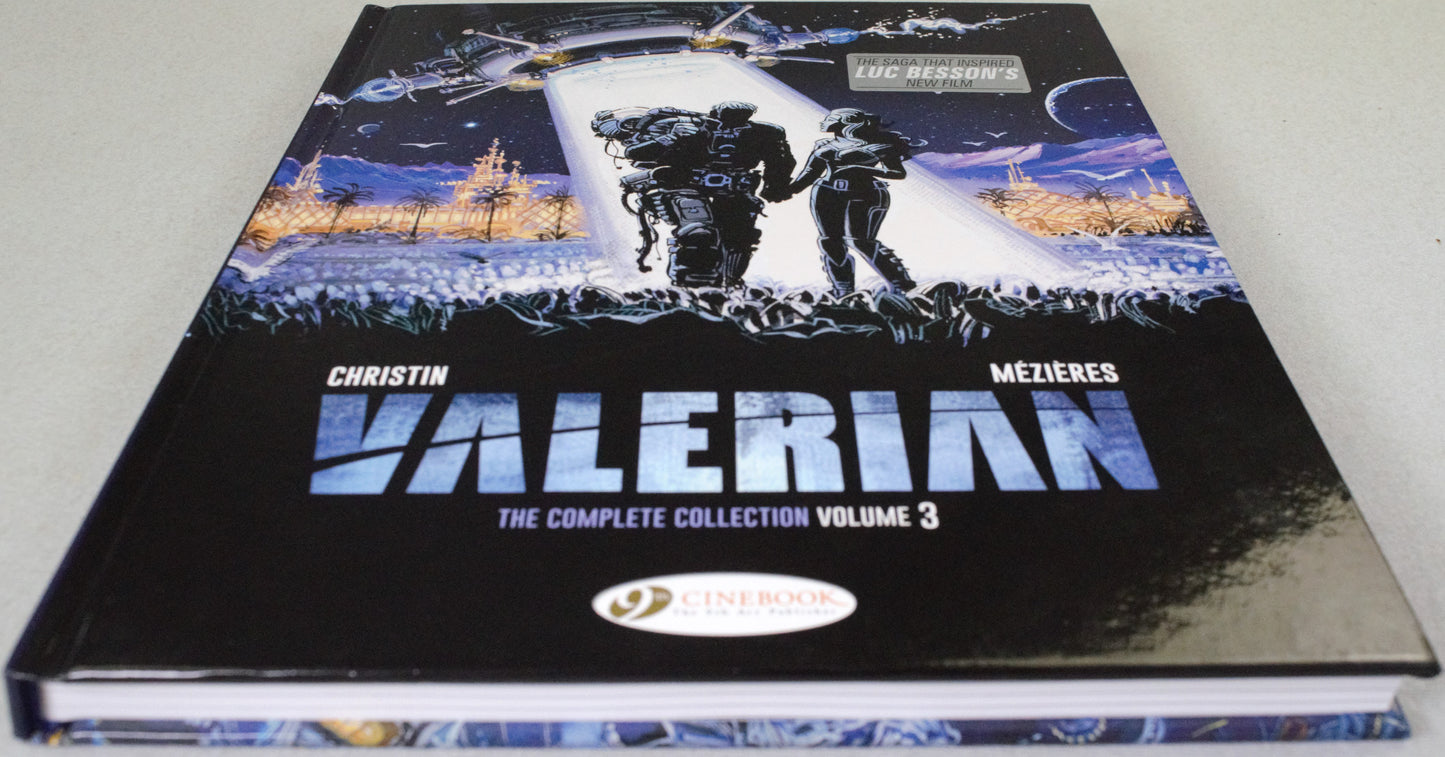 Valerian The Complete Collection Volume 3 - Cinebook UK Hardback Comic Book by Mezieres & Christin (Copy)