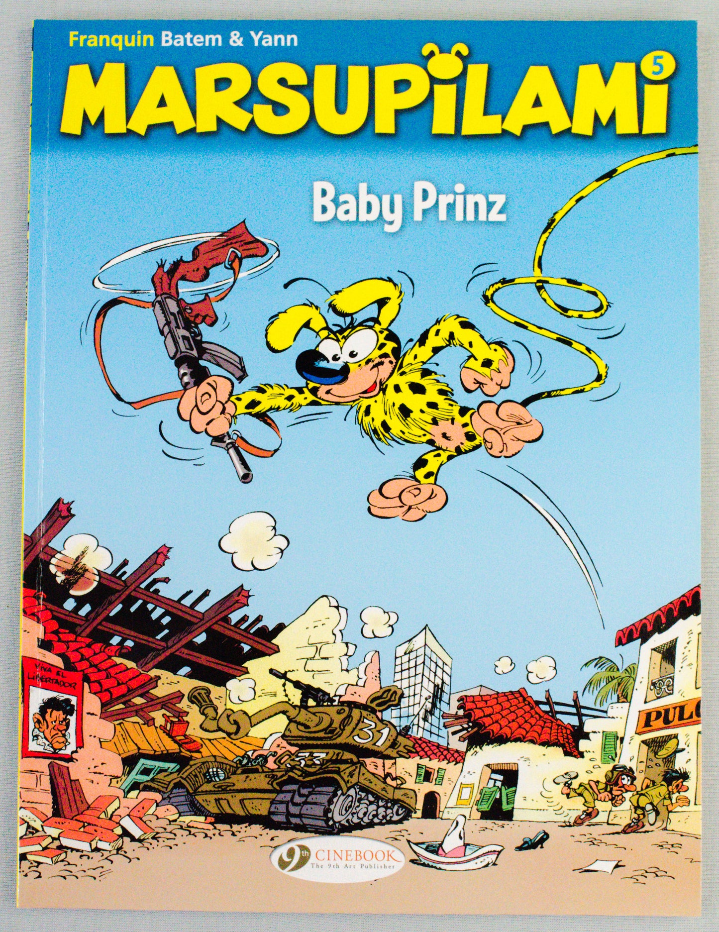 Marsupilami Volume 5 (Baby Prinz) UK Cinebook Paperback Edition