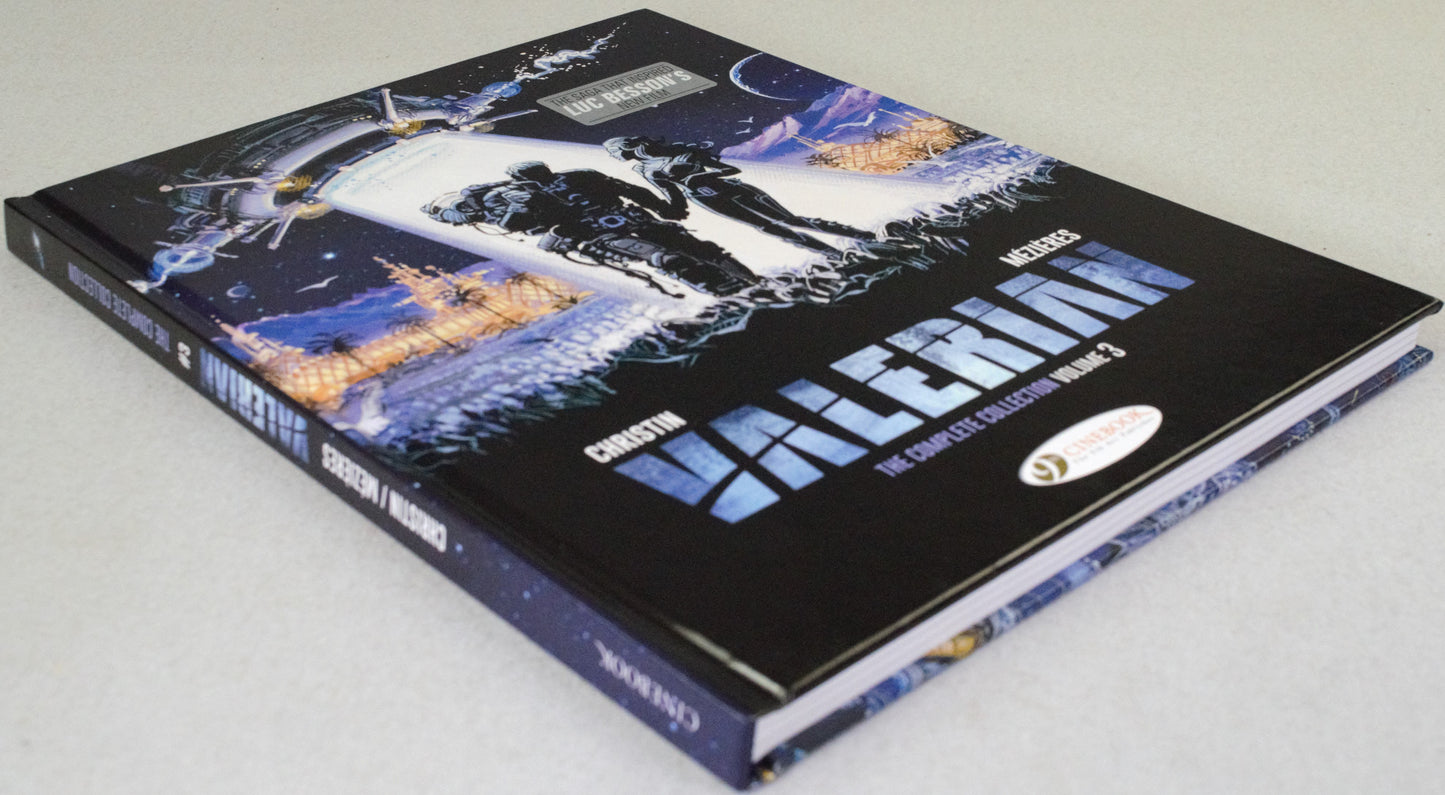 Valerian The Complete Collection Volume 3 - Cinebook UK Hardback Comic Book by Mezieres & Christin (Copy)