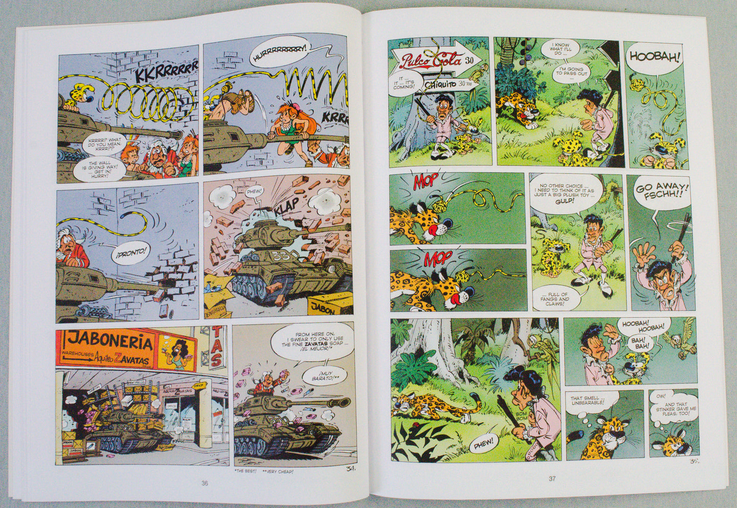 Marsupilami Volume 5 (Baby Prinz) UK Cinebook Paperback Edition