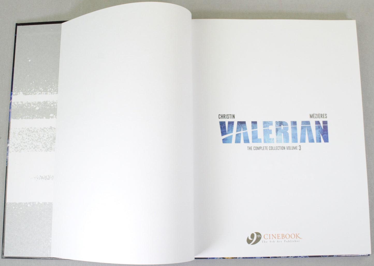 Valerian The Complete Collection Volume 3 - Cinebook UK Hardback Comic Book by Mezieres & Christin (Copy)