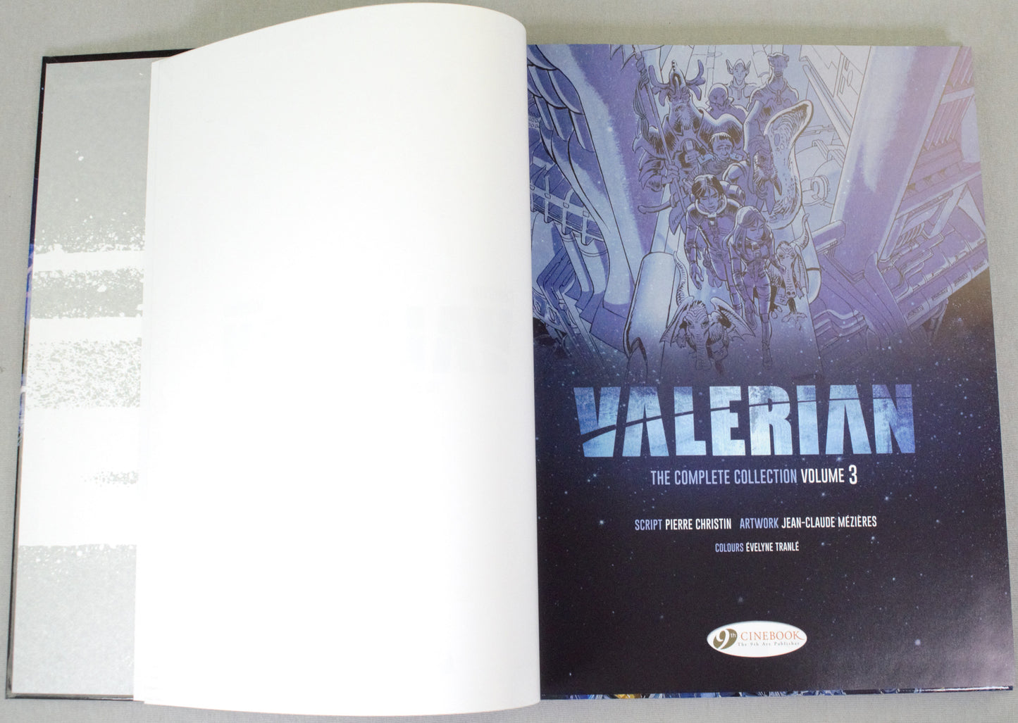 Valerian The Complete Collection Volume 3 - Cinebook UK Hardback Comic Book by Mezieres & Christin (Copy)