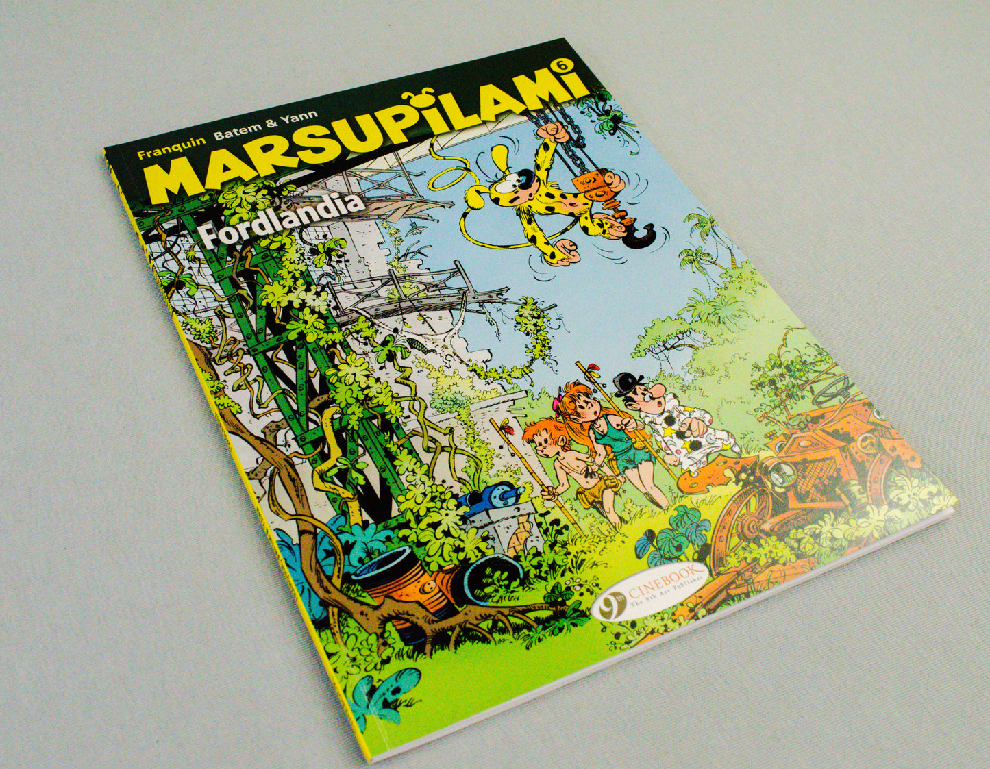 Marsupilami Volume 6 (FordLandia) UK Cinebook Paperback Edition