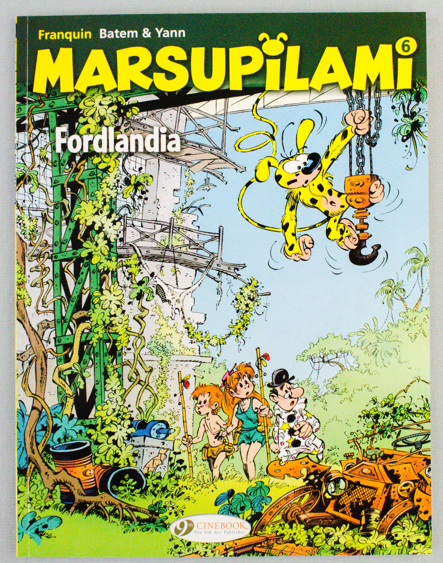 Marsupilami Volume 6 (FordLandia) UK Cinebook Paperback Edition
