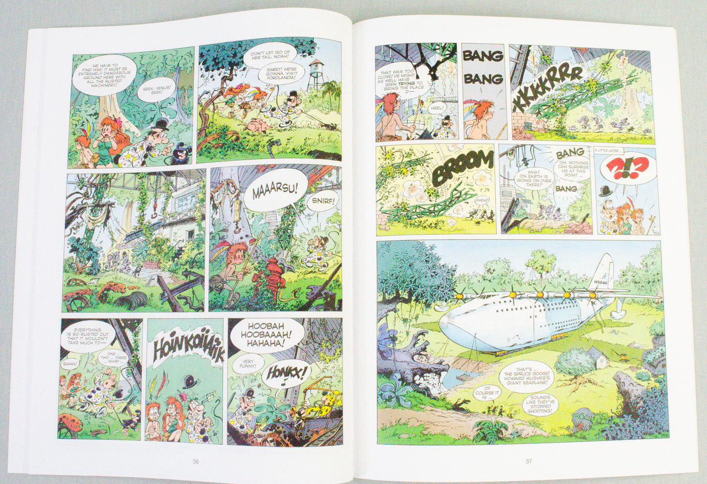 Marsupilami Volume 6 (FordLandia) UK Cinebook Paperback Edition
