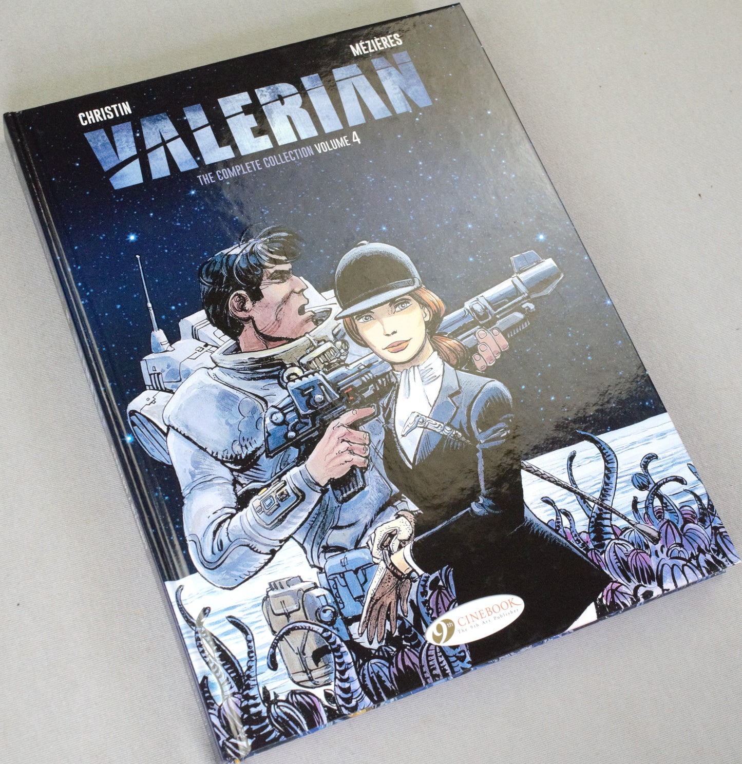 Valerian The Complete Collection Volume 4 - Cinebook UK Hardback Comic Book by Mezieres & Christin