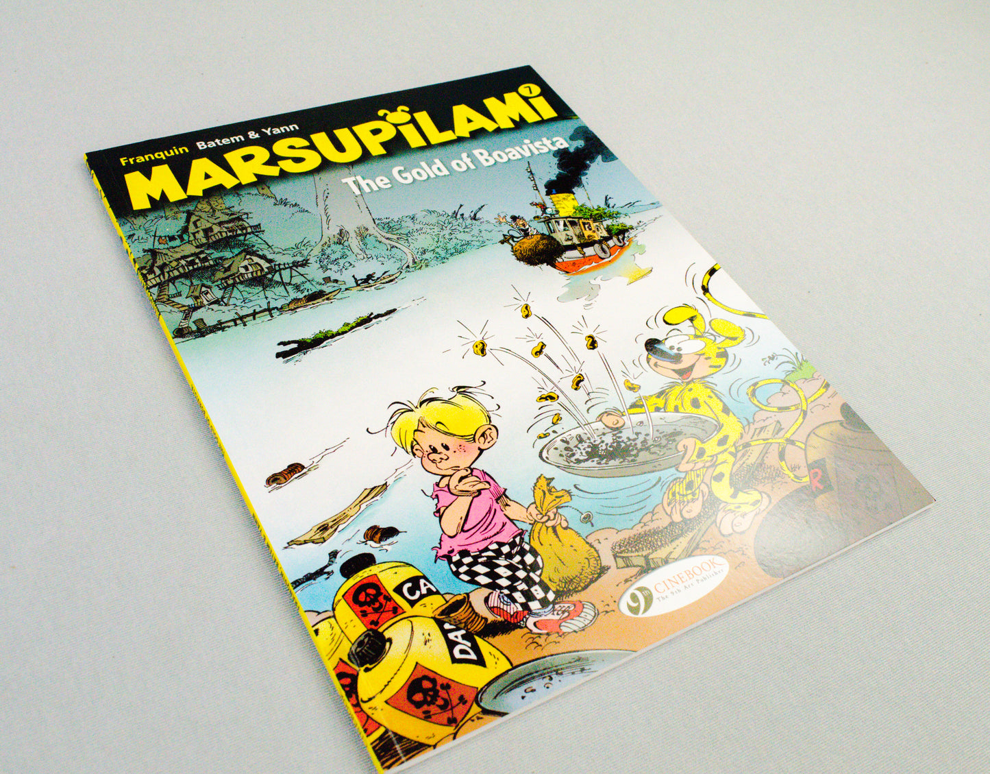 Marsupilami Volume 7 (The Gold of Boavista) UK Cinebook Paperback Edition