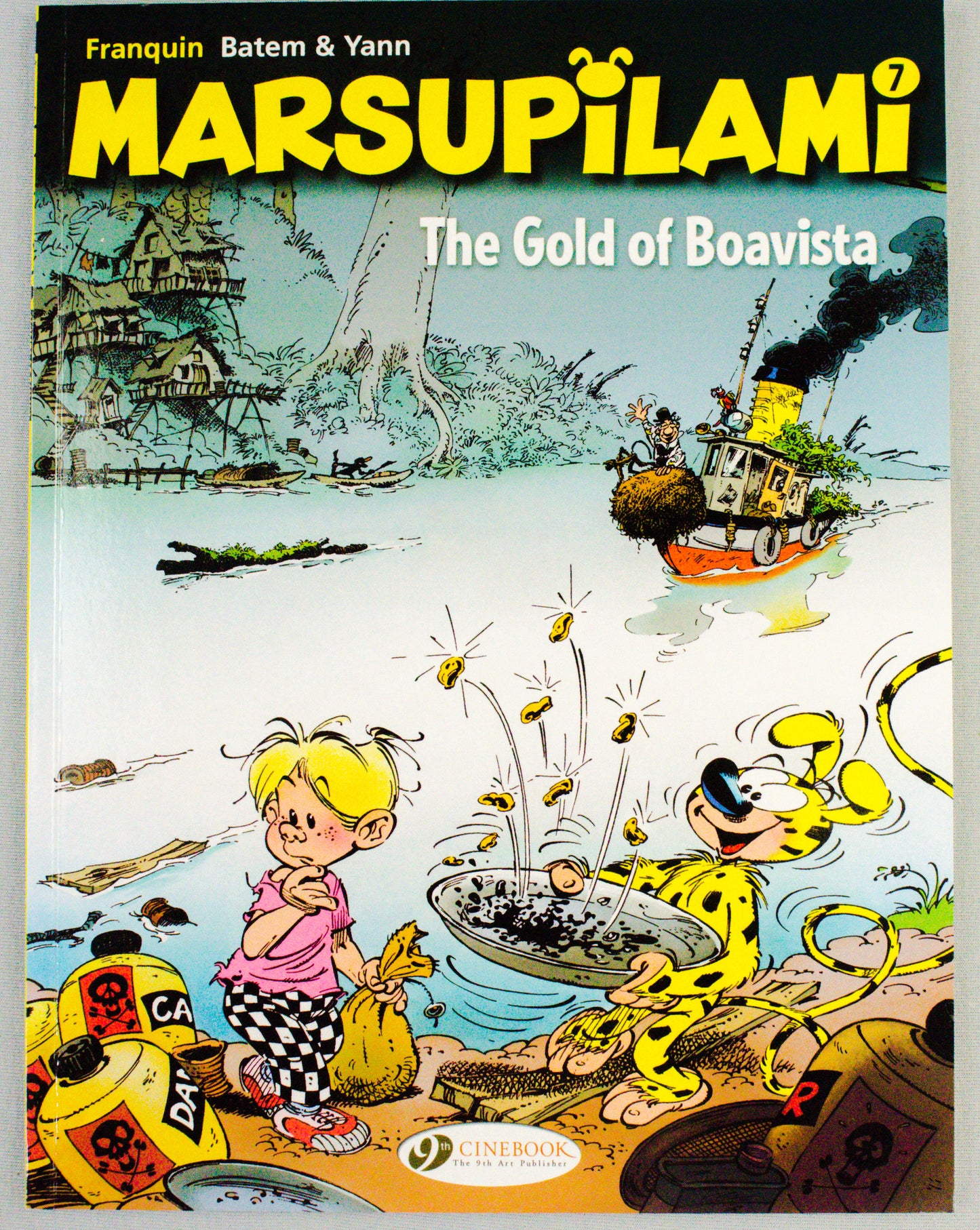 Marsupilami Volume 7 (The Gold of Boavista) UK Cinebook Paperback Edition