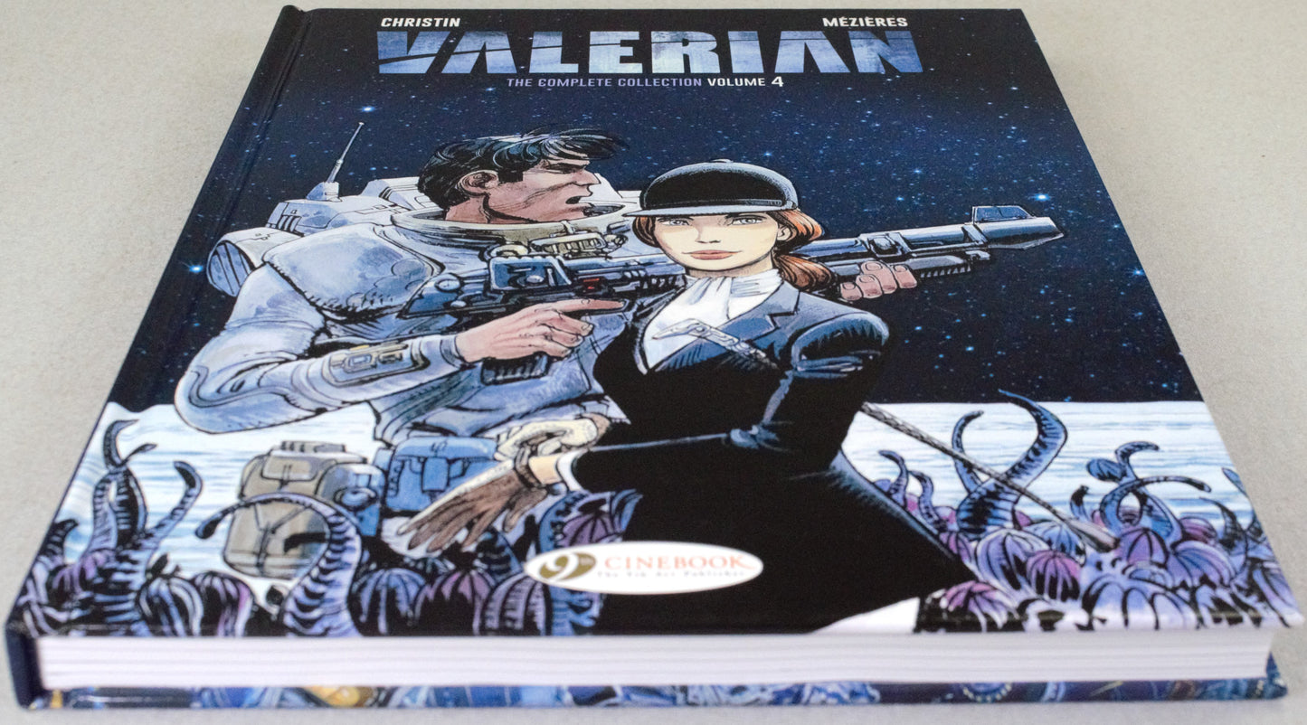 Valerian The Complete Collection Volume 4 - Cinebook UK Hardback Comic Book by Mezieres & Christin
