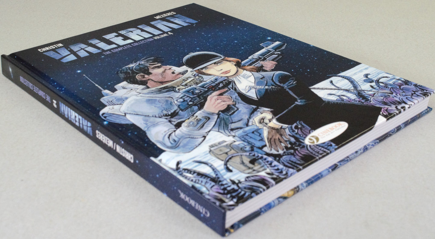Valerian The Complete Collection Volume 4 - Cinebook UK Hardback Comic Book by Mezieres & Christin