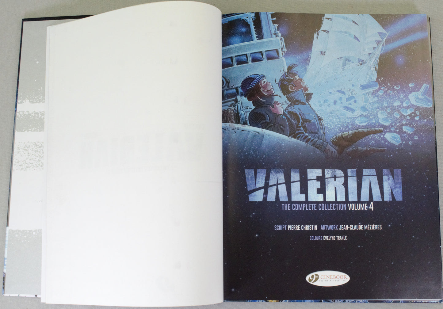 Valerian The Complete Collection Volume 4 - Cinebook UK Hardback Comic Book by Mezieres & Christin