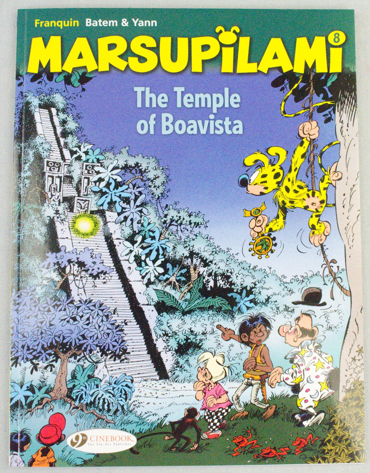 Marsupilami Volume 8 (The Temple of Boavisata) UK Cinebook Paperback Edition