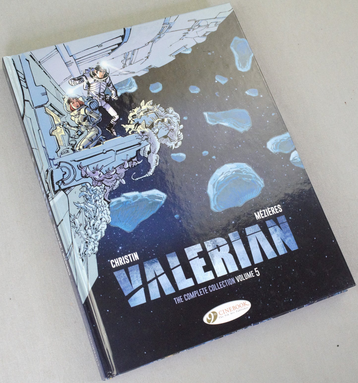 Valerian The Complete Collection Volume 5 - Cinebook UK Hardback Comic Book by Mezieres & Christin
