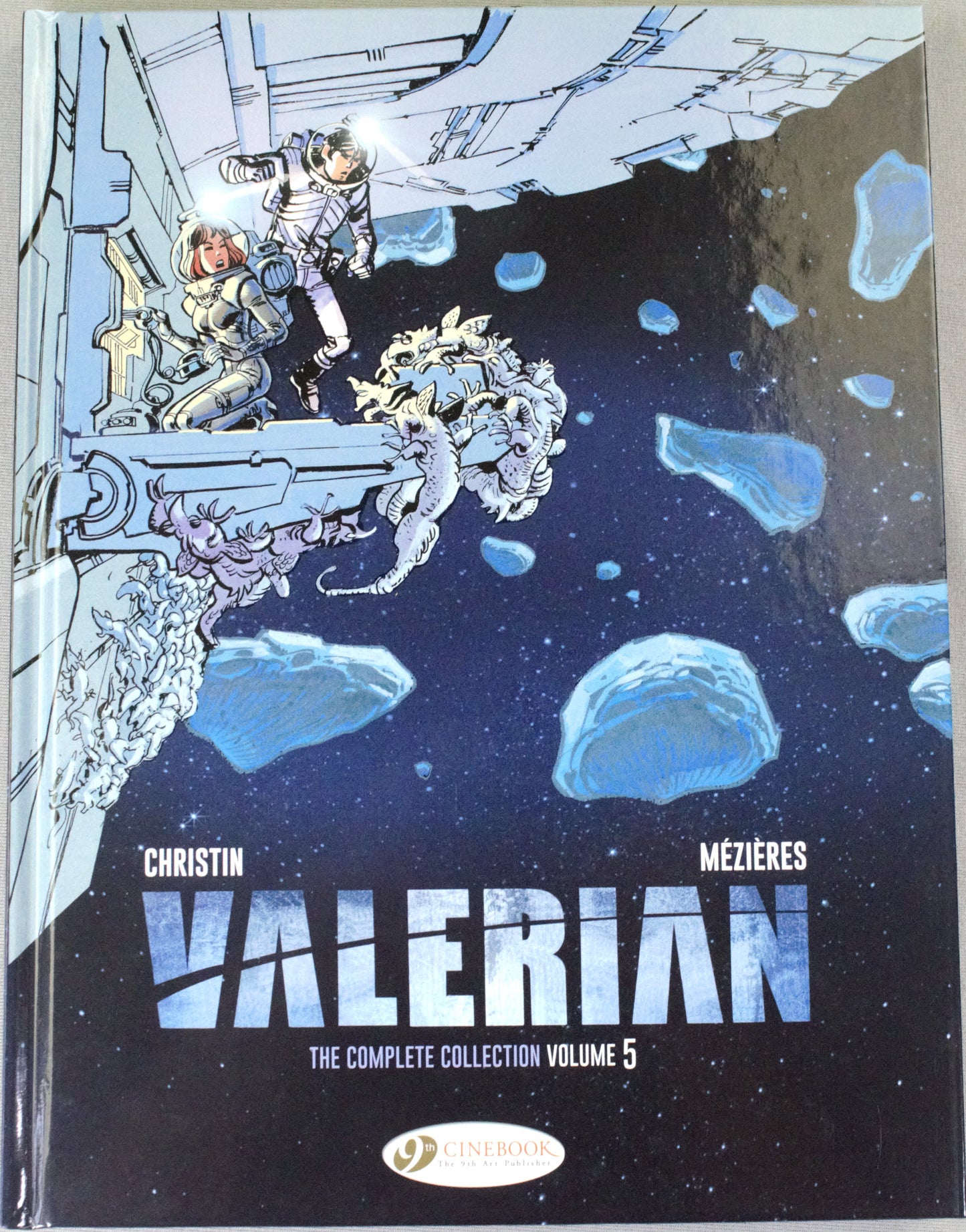 Valerian The Complete Collection Volume 5 - Cinebook UK Hardback Comic Book by Mezieres & Christin