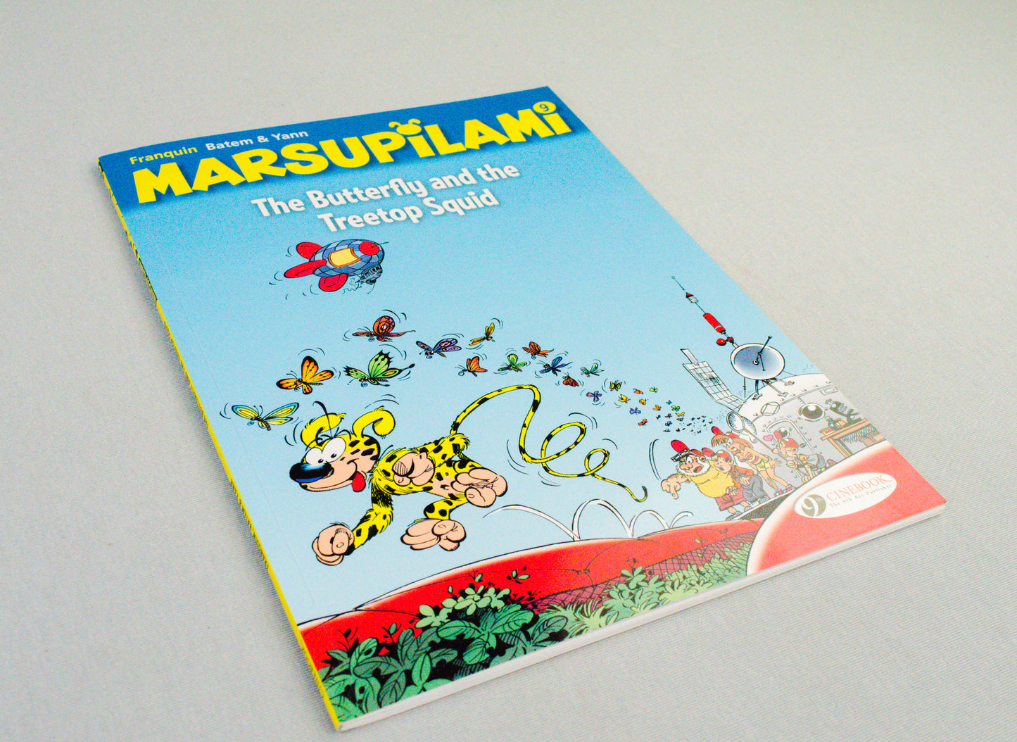 Marsupilami Volume 9 (The Butterfly and the TreeTop Squid) UK Cinebook Paperback Edition