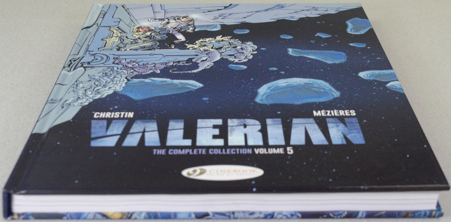 Valerian The Complete Collection Volume 5 - Cinebook UK Hardback Comic Book by Mezieres & Christin