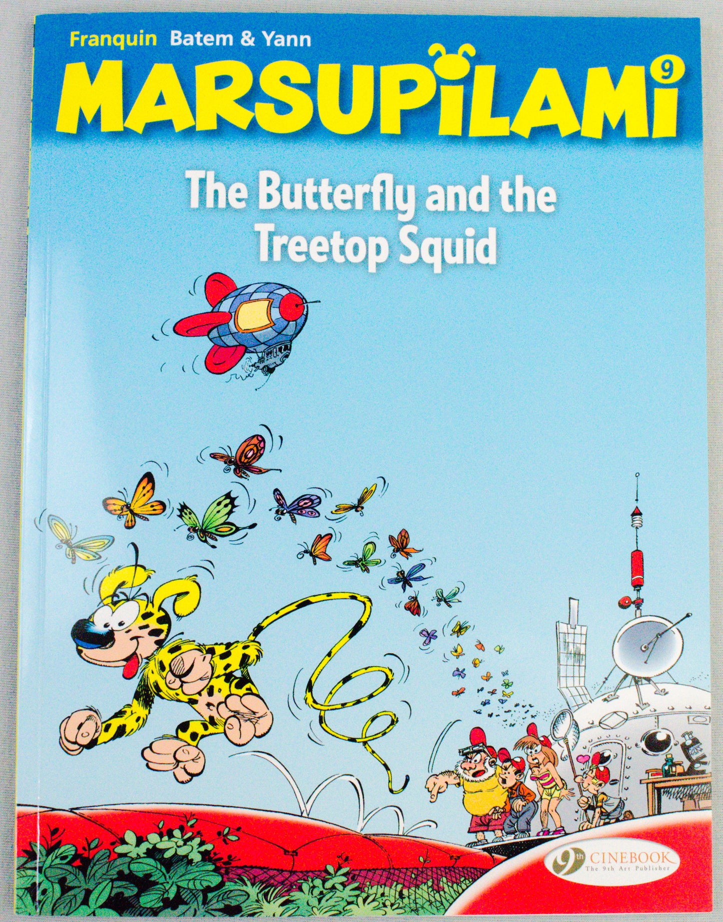 Marsupilami Volume 9 (The Butterfly and the TreeTop Squid) UK Cinebook Paperback Edition