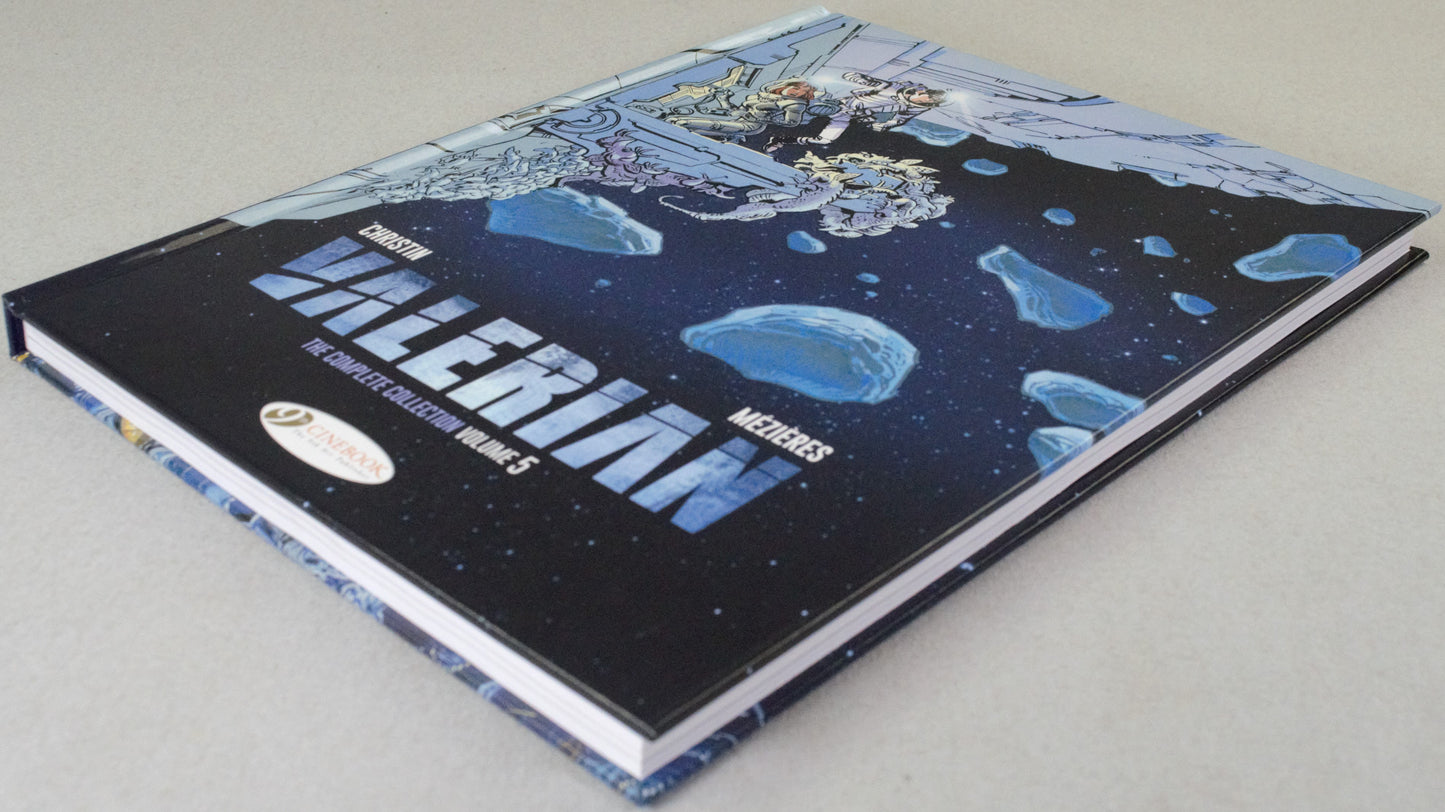 Valerian The Complete Collection Volume 5 - Cinebook UK Hardback Comic Book by Mezieres & Christin