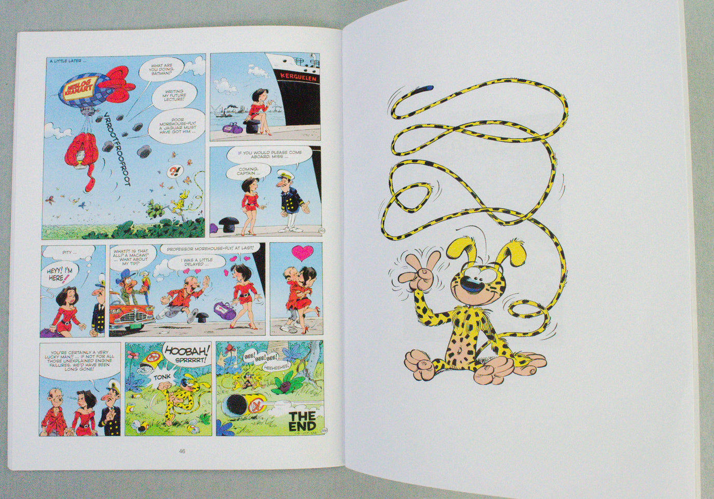 Marsupilami Volume 9 (The Butterfly and the TreeTop Squid) UK Cinebook Paperback Edition