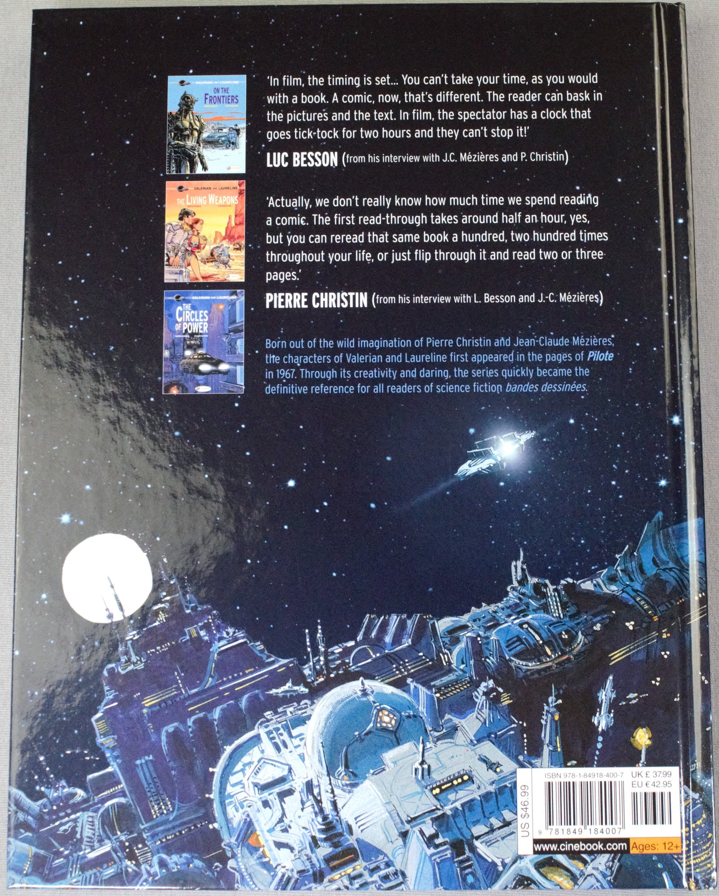 Valerian The Complete Collection Volume 5 - Cinebook UK Hardback Comic Book by Mezieres & Christin