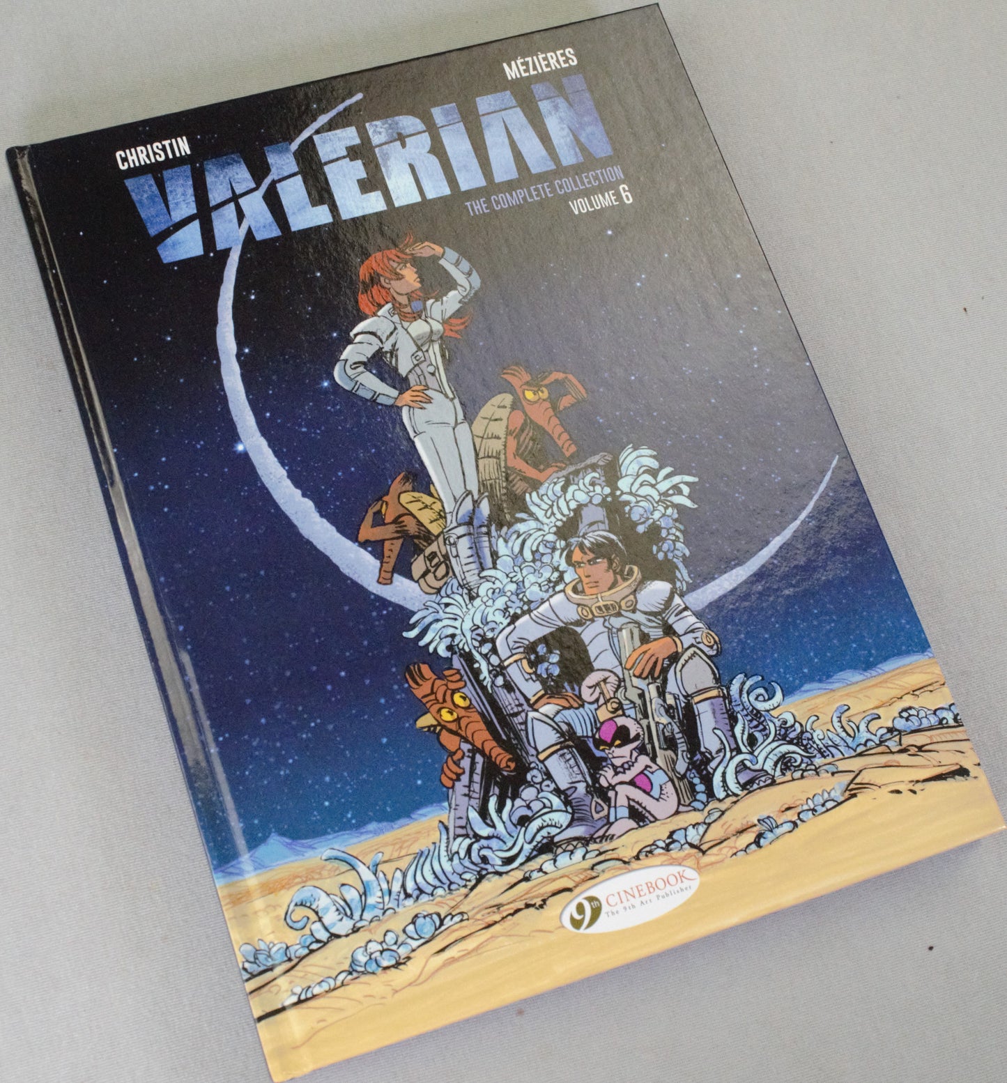 Valerian The Complete Collection Volume 6 - Cinebook UK Hardback Comic Book by Mezieres & Christin