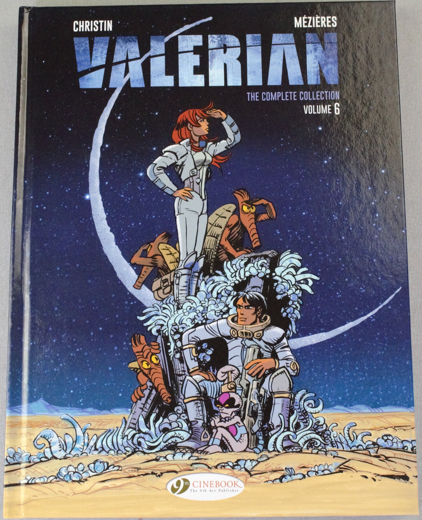 Valerian The Complete Collection Volume 6 - Cinebook UK Hardback Comic Book by Mezieres & Christin