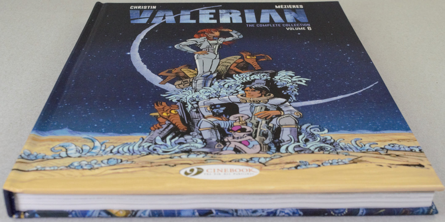 Valerian The Complete Collection Volume 6 - Cinebook UK Hardback Comic Book by Mezieres & Christin