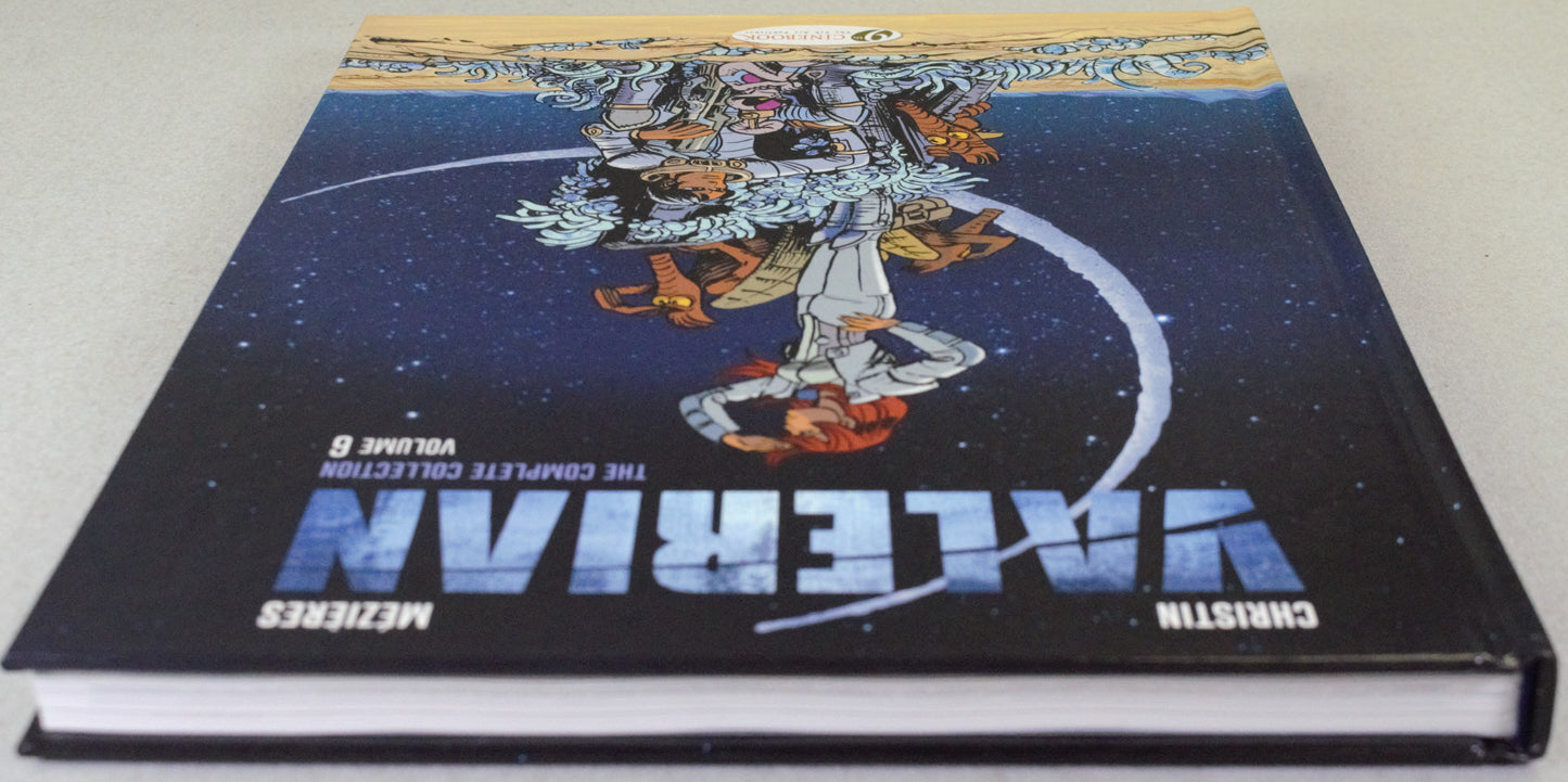 Valerian The Complete Collection Volume 6 - Cinebook UK Hardback Comic Book by Mezieres & Christin