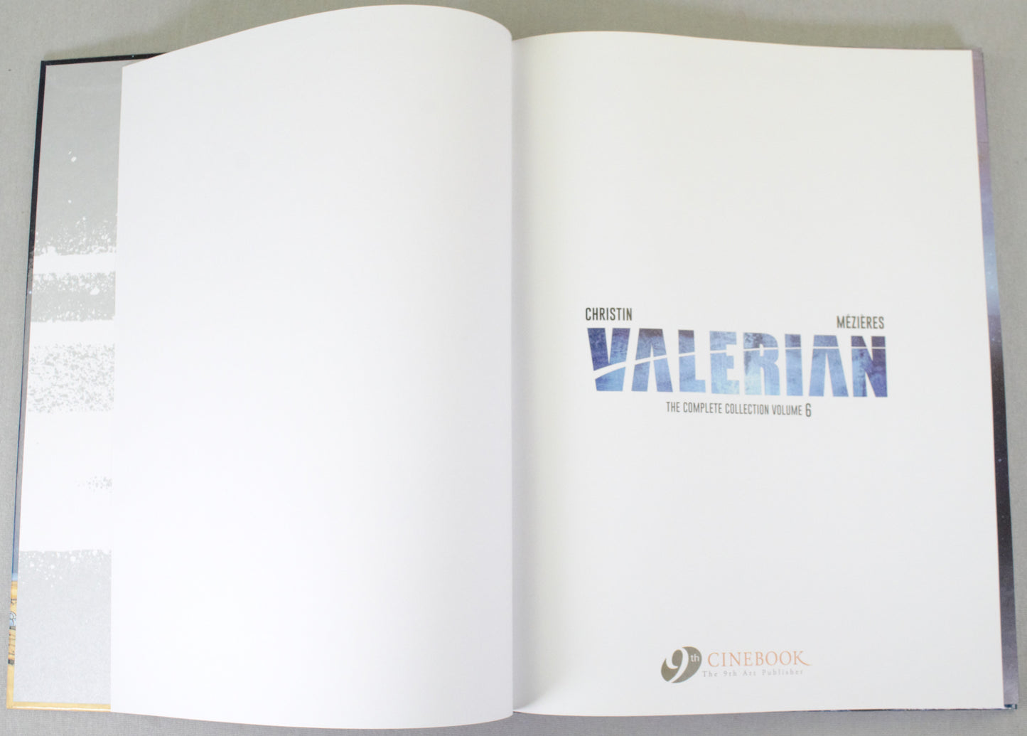 Valerian The Complete Collection Volume 6 - Cinebook UK Hardback Comic Book by Mezieres & Christin
