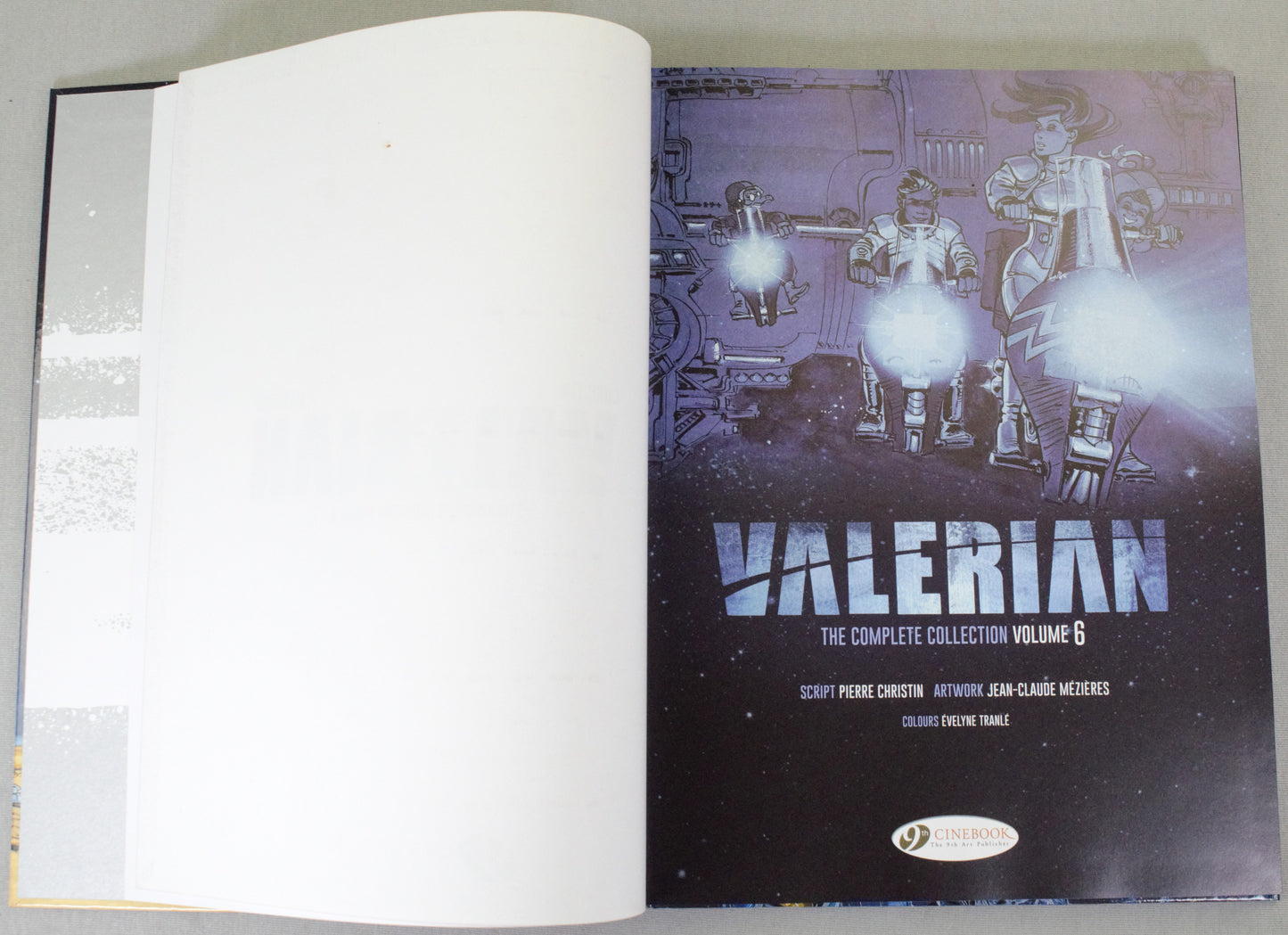 Valerian The Complete Collection Volume 6 - Cinebook UK Hardback Comic Book by Mezieres & Christin