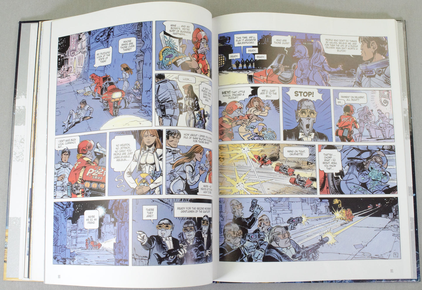 Valerian The Complete Collection Volume 6 - Cinebook UK Hardback Comic Book by Mezieres & Christin