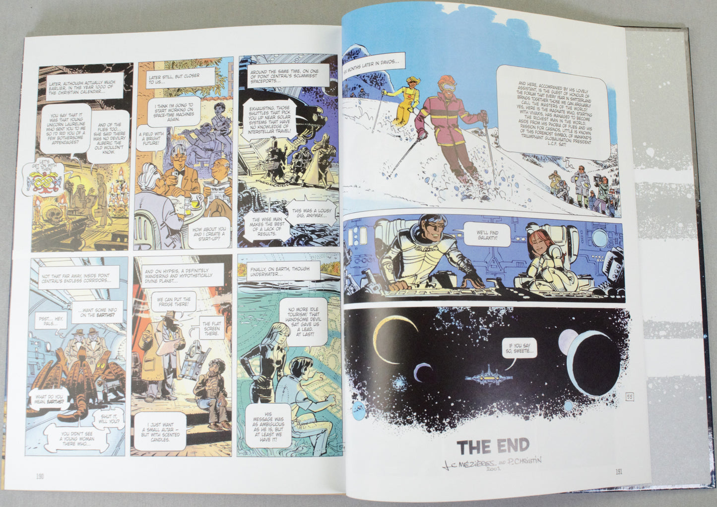 Valerian The Complete Collection Volume 4 - Cinebook UK Hardback Comic Book by Mezieres & Christin