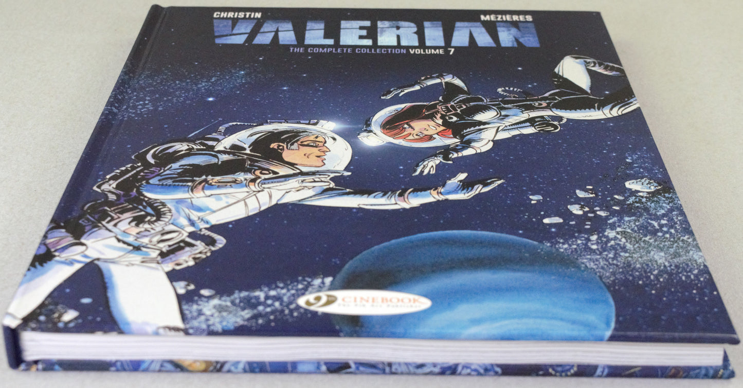 Valerian The Complete Collection Volume 7 - Cinebook UK Hardback Comic Book by Mezieres & Christin