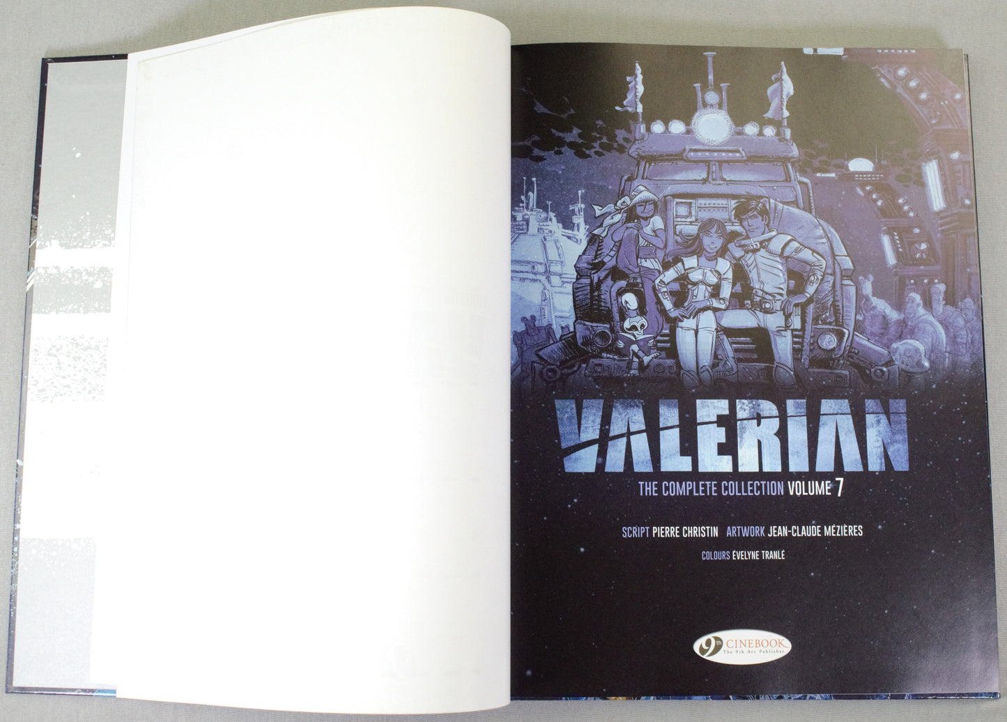 Valerian The Complete Collection Volume 7 - Cinebook UK Hardback Comic Book by Mezieres & Christin