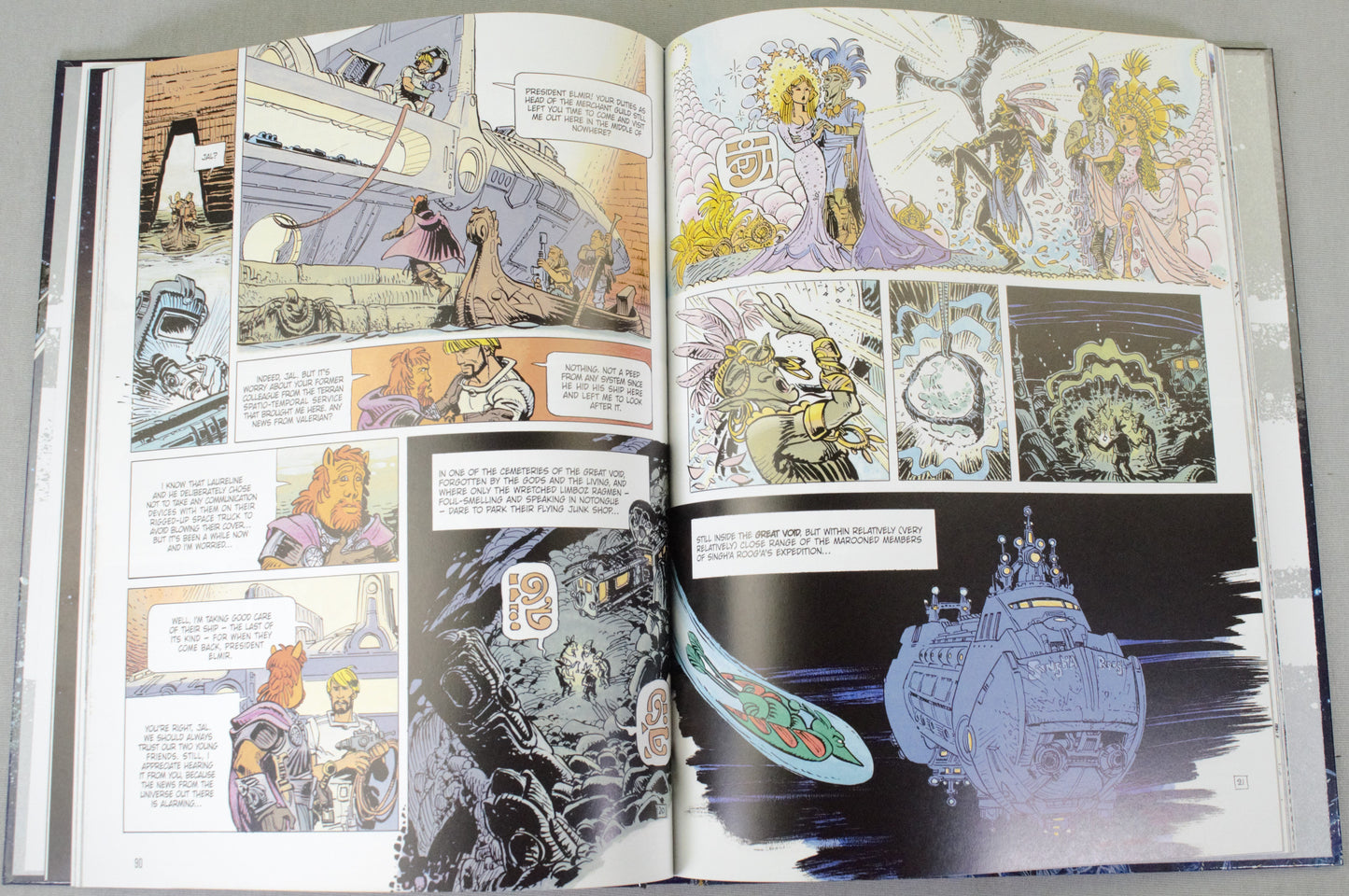Valerian The Complete Collection Volume 7 - Cinebook UK Hardback Comic Book by Mezieres & Christin