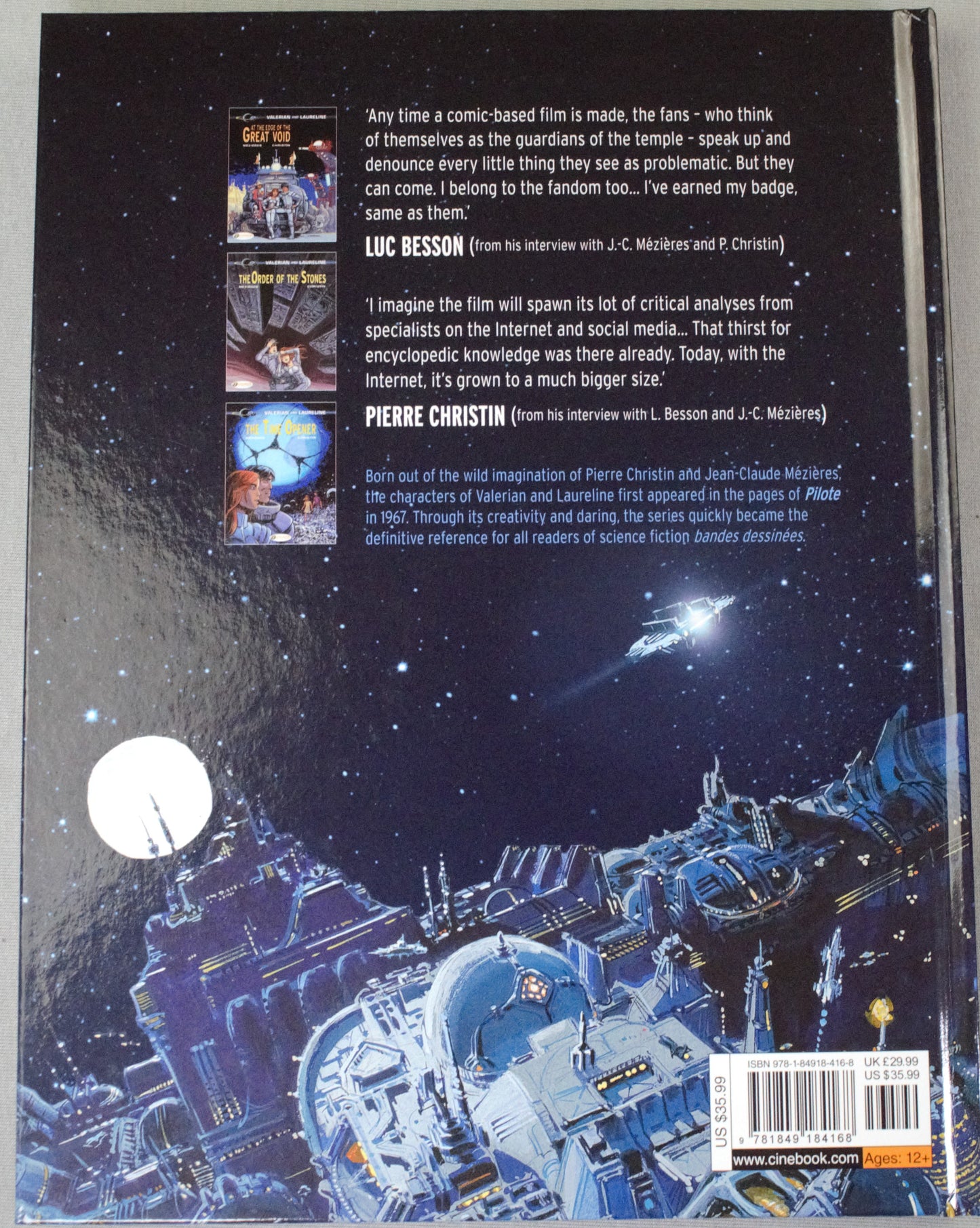 Valerian The Complete Collection Volume 7 - Cinebook UK Hardback Comic Book by Mezieres & Christin