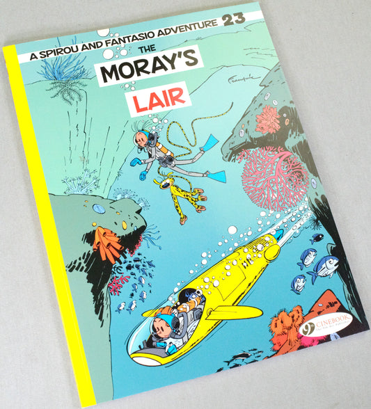 Spirou & Fantasio Volume 23 (The Moray's Lair) - UK Cinebook Paperback Edition