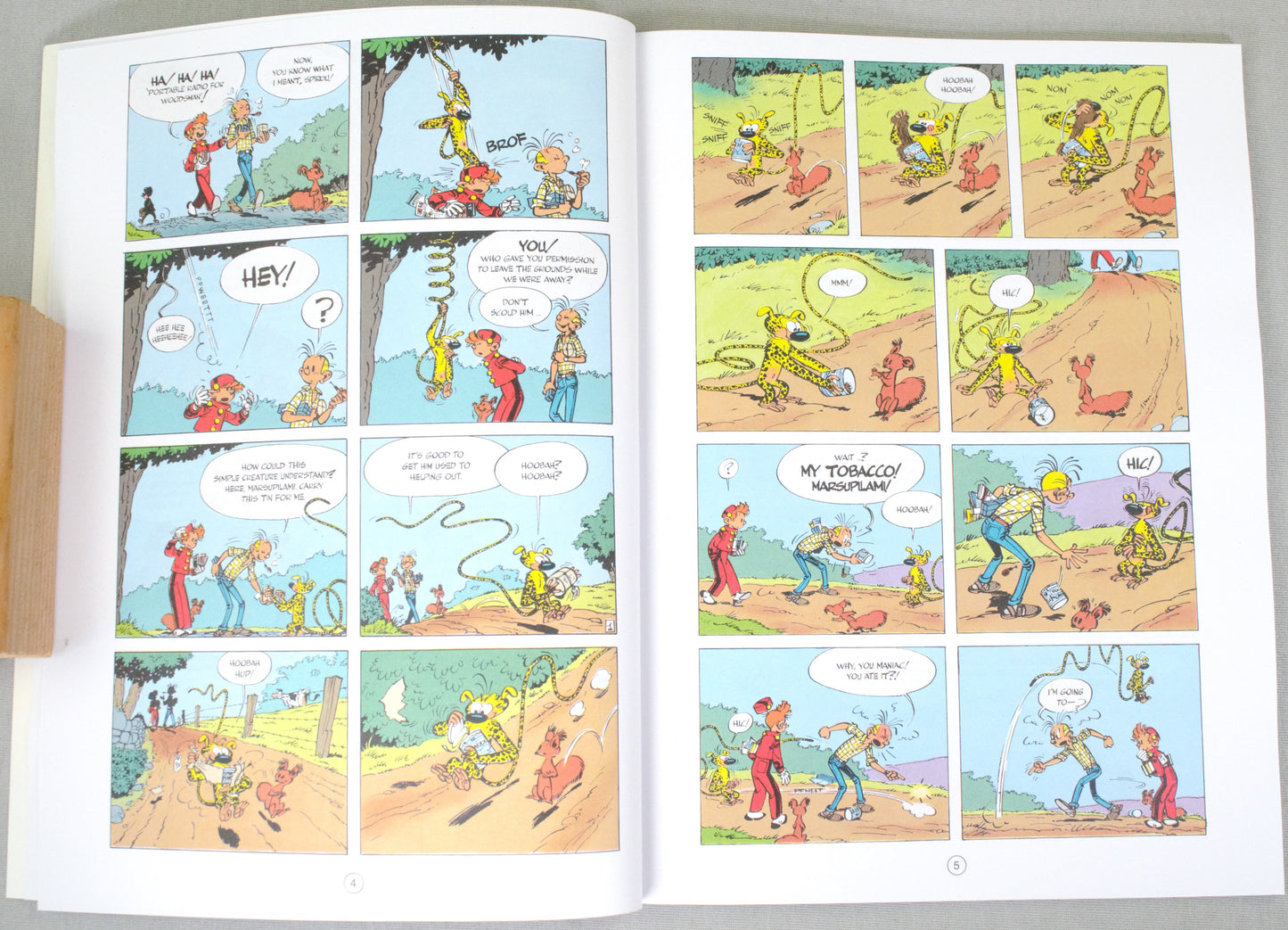 Spirou & Fantasio Volume 23 (The Moray's Lair) - UK Cinebook Paperback Edition