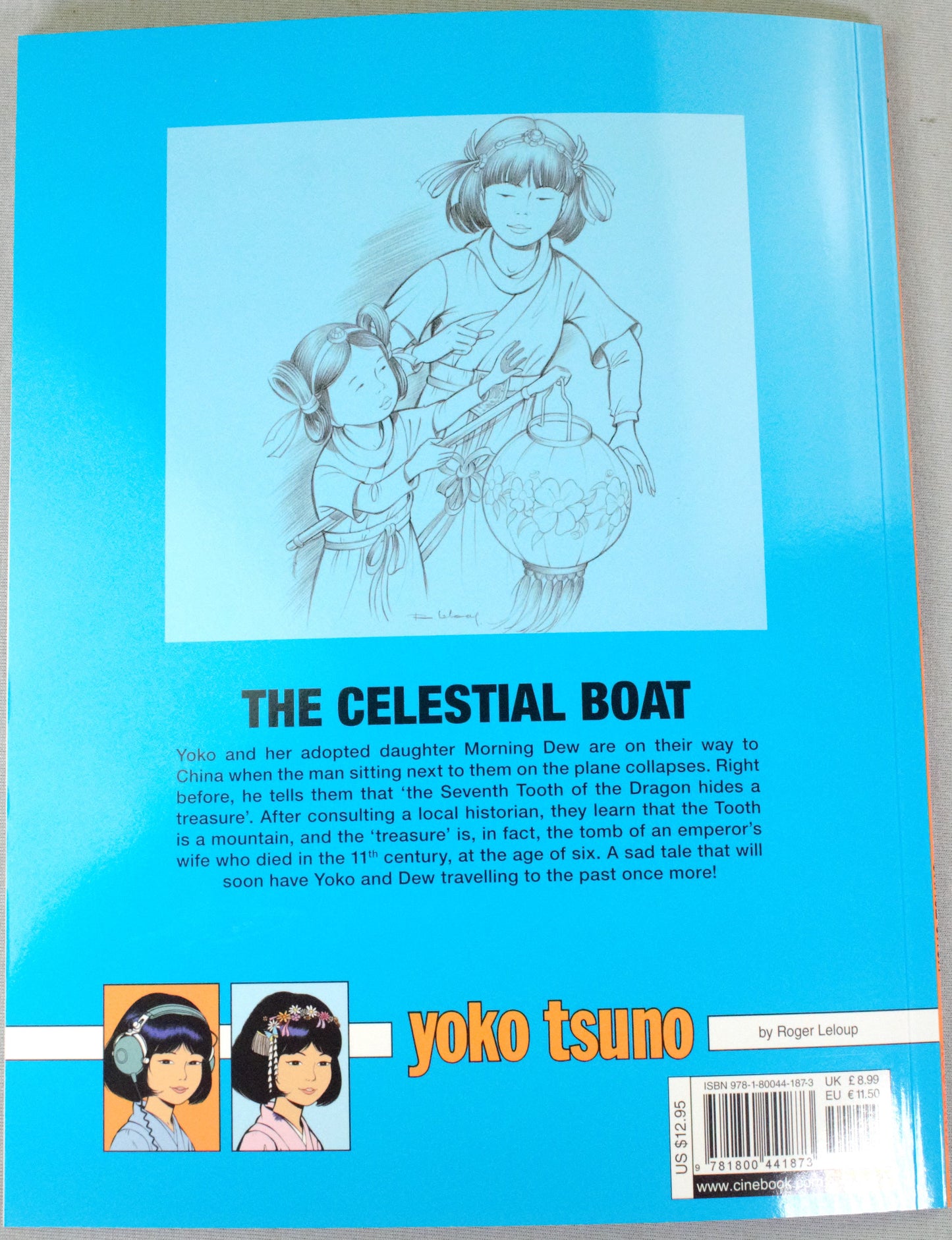 Yoko Tsuno Volume 21 - "The Celestial Boat" Cinebook Paperback Comic Book by R. Leloup