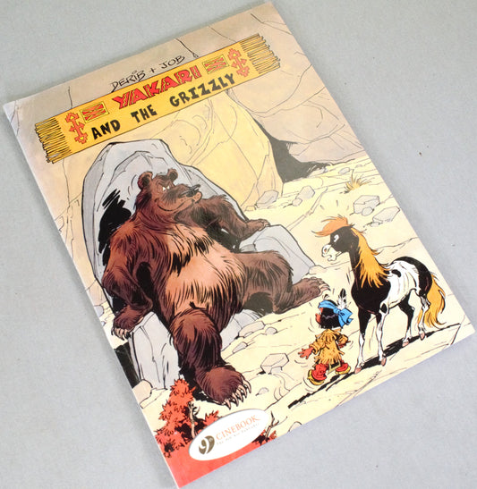 Yakari And The Grizzly Volume 4 (DEFECT) Cinebook Paperback Comic Book Derib+job