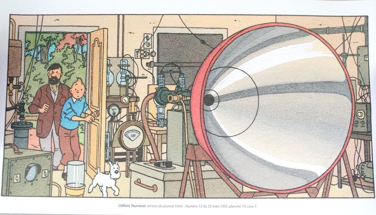 Tintin L'affaire Tournesol Journal Edition Print - 2026 Tintinimaginatio Poster